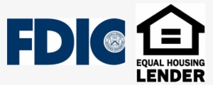 FDIC and Equal Housing Lender logo